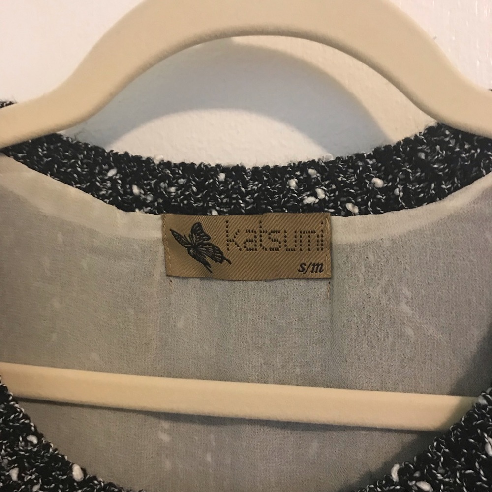 LF Open Knit Ruffled Sweater - Picture 5 of 5